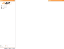 Tablet Screenshot of exopen.klarapapper.se